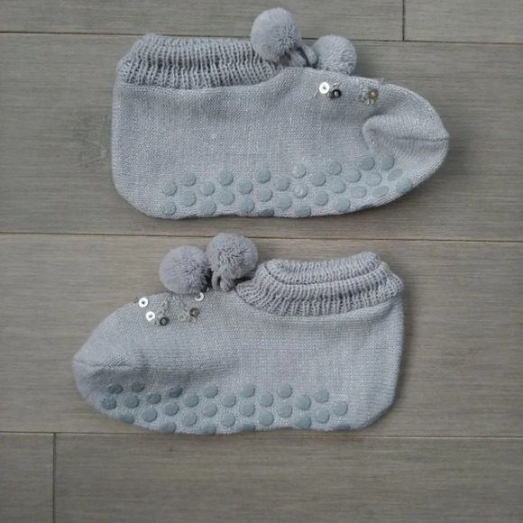 NWOT  Knit Non-Slip Pantouffle/Slippers - Picture 2 of 4